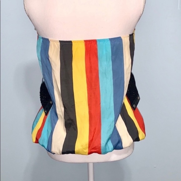 Strapless Top multicolored Size S - Picture 6 of 9